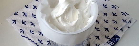 корзинки с белковым кремом