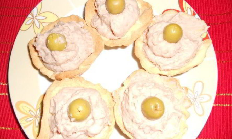 Рецепт корзиночек с кремом из фасоли