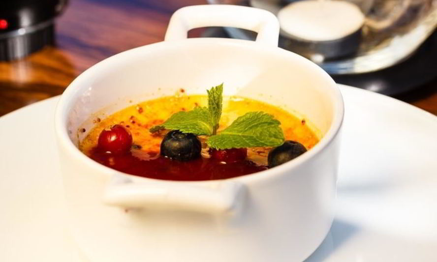 Рецепт крем-брюле из топленого молока