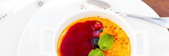 крем-брюле из топленого молока