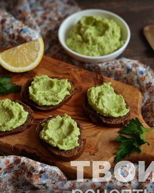 Крем из авокадо