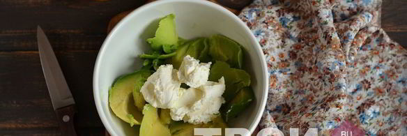 крем из авокадо