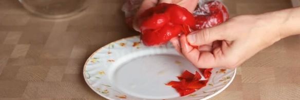 крем из болгарского перца с моцареллой