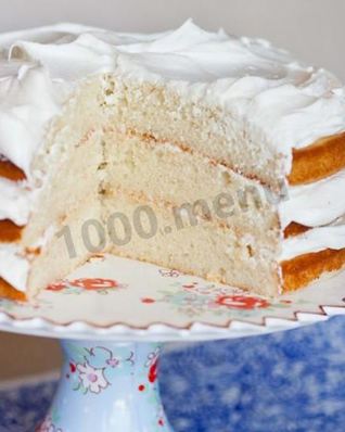 Крем из манки на молоке для торта