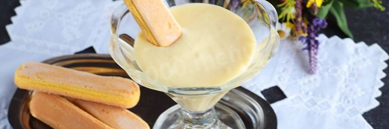 Крем маскарпоне со сливками