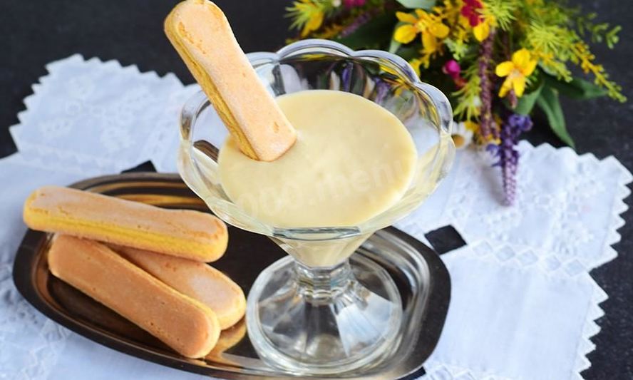 Рецепт крема маскарпоне со сливками