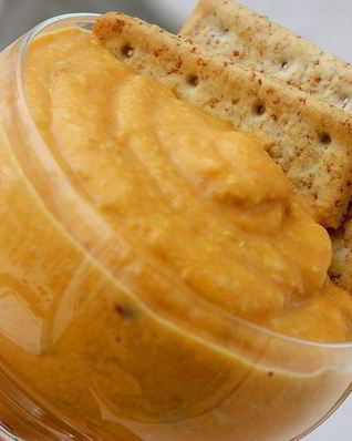 Крем-пюре из запеченых тыквы, айвы и яблока