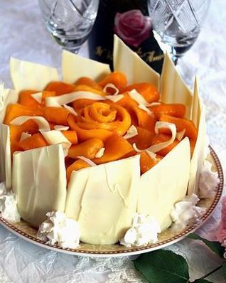 Кремовый чизкейк с манго