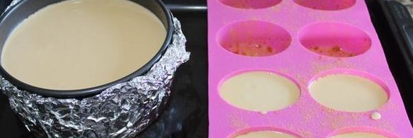 кремовый чизкейк с манго