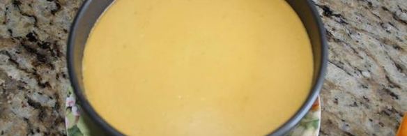 кремовый чизкейк с манго