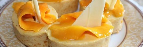 кремовый чизкейк с манго