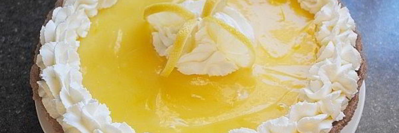 Кростата с лимонным кремом