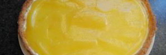 кростата с лимонным кремом