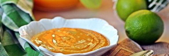 курд из лайма и лимона в микроволновке