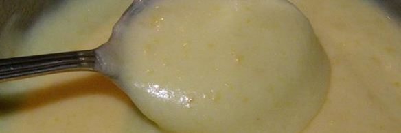 лимонный крем и маскарпоне