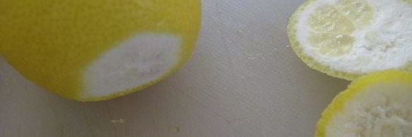 лимоны, фаршированные кремом из тунца