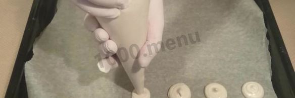 макаруны с шоколадным кремом