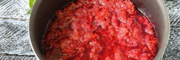 малиновый курд