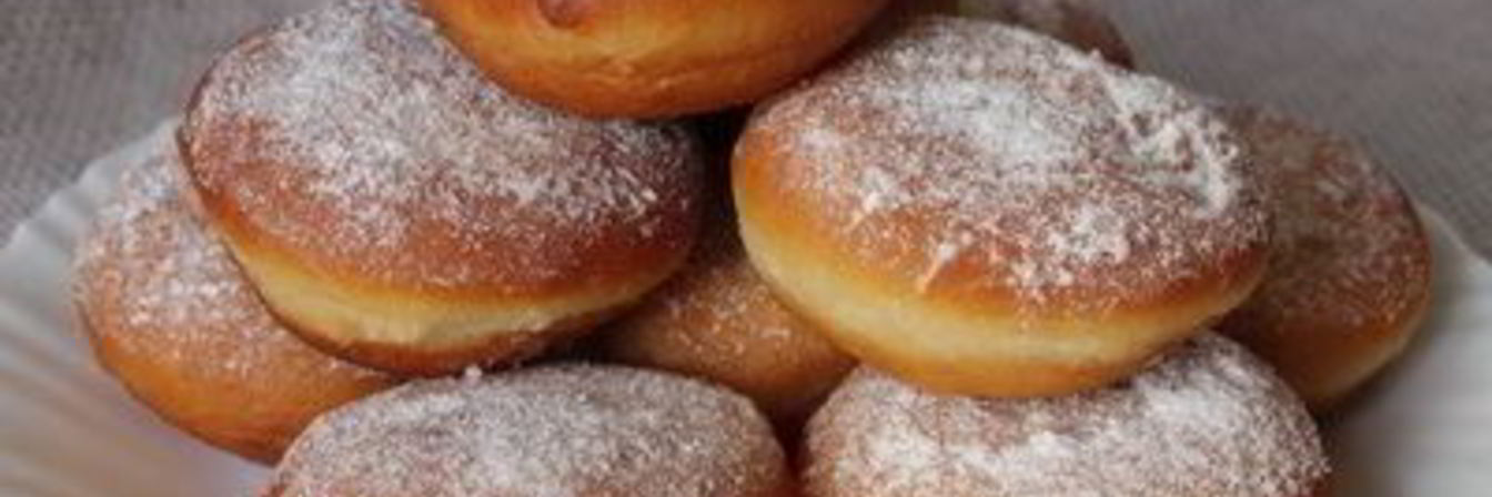 Пончики с кремом