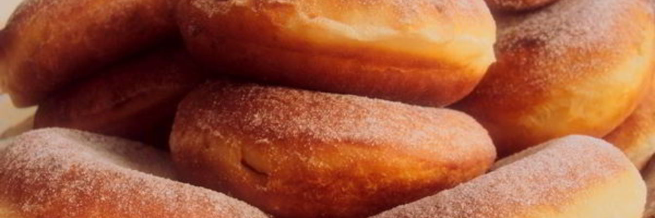 Пончики Восторг с шоколадным кремом