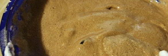 шоколадный рулет с кремом из манки