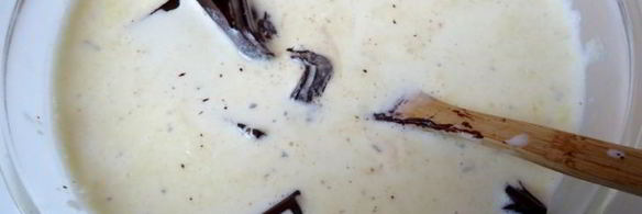 шоколадный рулет с трюфельным кремом