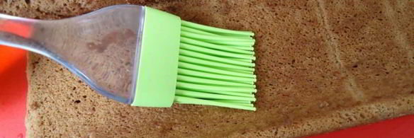 шоколадный рулет с трюфельным кремом