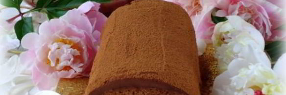 шоколадный рулет с трюфельным кремом