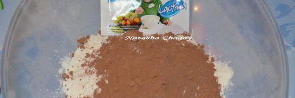 шоколадный рулет с творожным кремом