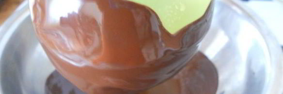 шоколадные креманки с начинкой