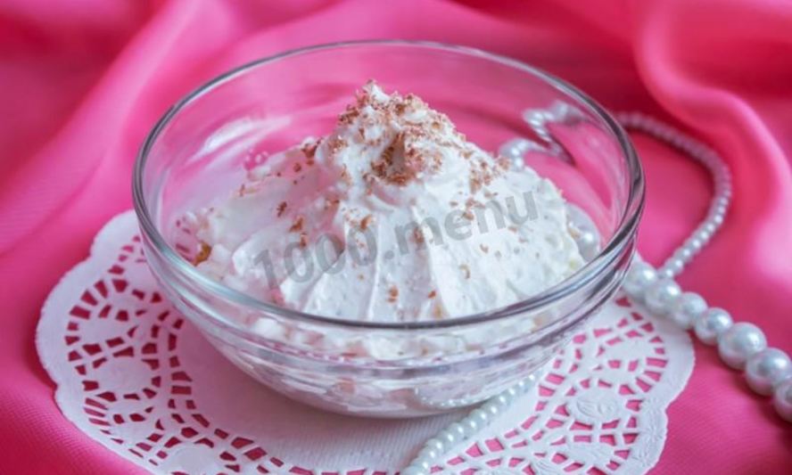 Рецепт сладкого крема чиз на кефире