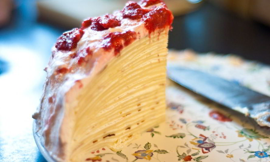 Рецепт сметанного крема для блинного торта