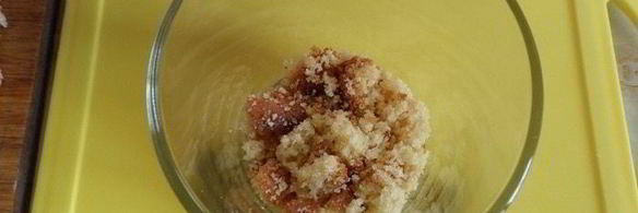 трайфл с рисовым кремом, клубникой и бананом