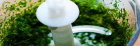 творожный крем с зеленью