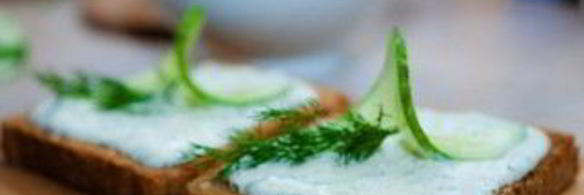 творожный крем с зеленью