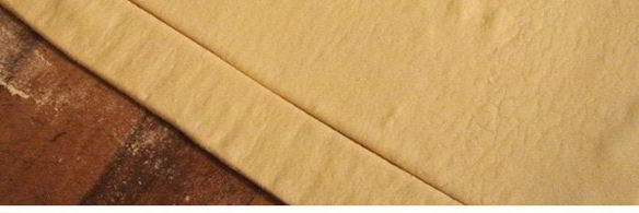 винные груши с кремом муслин на слоеном тесте