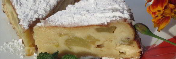 яблоки в креме