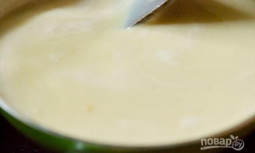 Рецепт заварного крема для наполеона без яиц