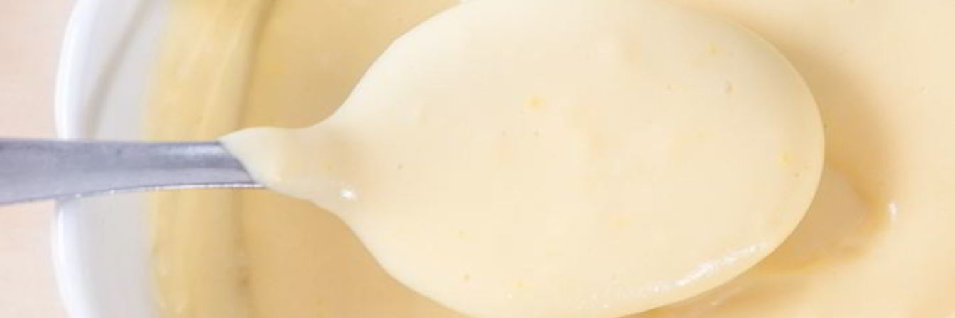 Заварной крем на молоке