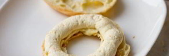 заварные кольца с апельсиновым кремом из рикотты