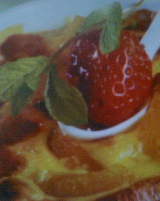 Летние фрукты гратэн