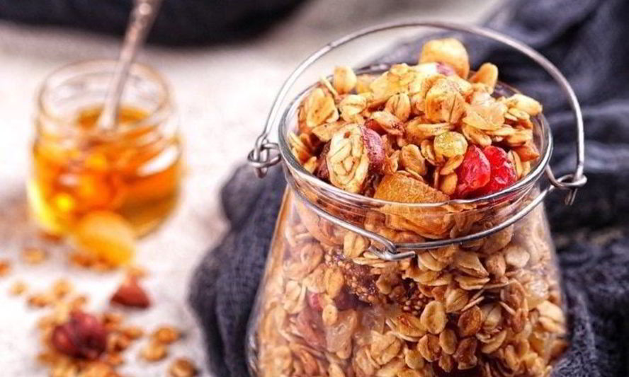 Рецепт медовой гранолы