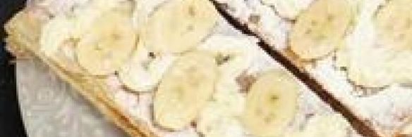 мильфей с бананами