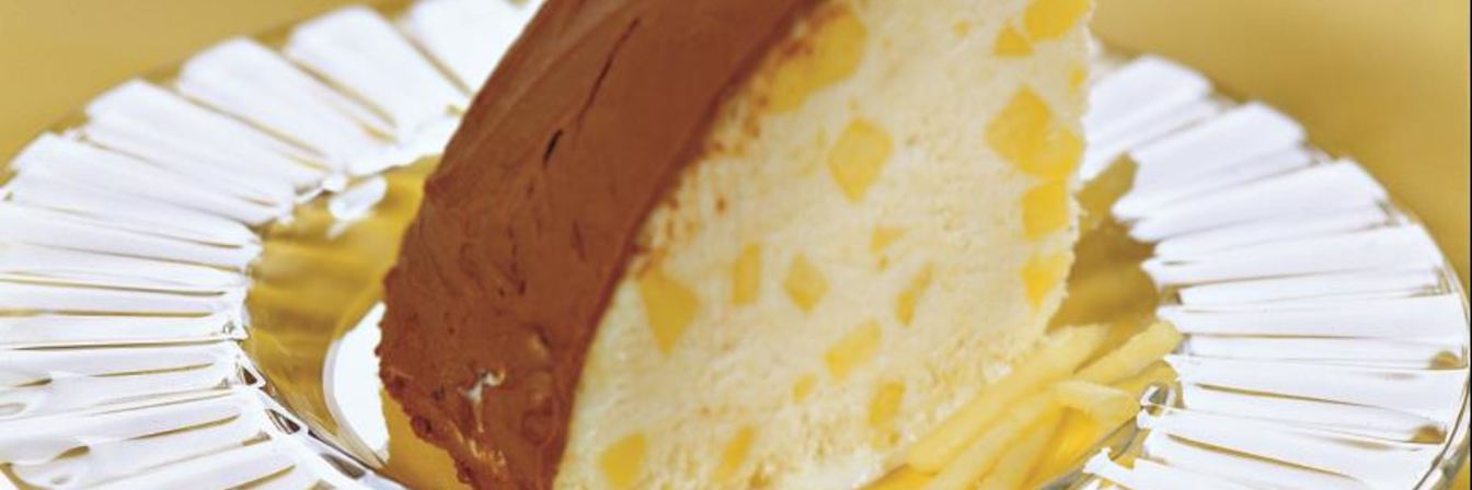 Ананасовый торт-мороженое