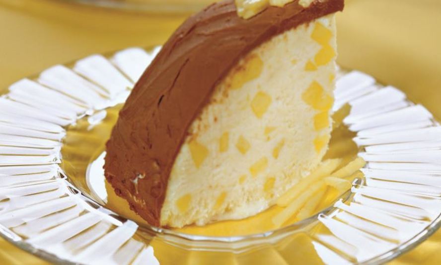 Рецепт ананасового торта-мороженого