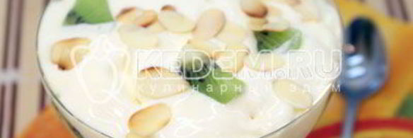 десерт из мороженого киви