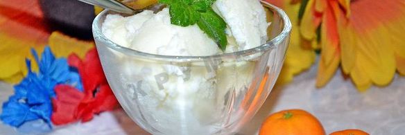 домашнее мороженое крем брюле