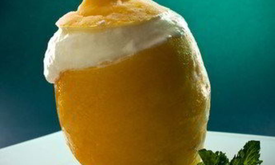 Рецепт итальянского мороженого с лимонной цедрой