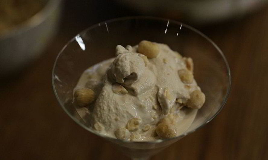 Рецепт кофейно-орехового мороженое