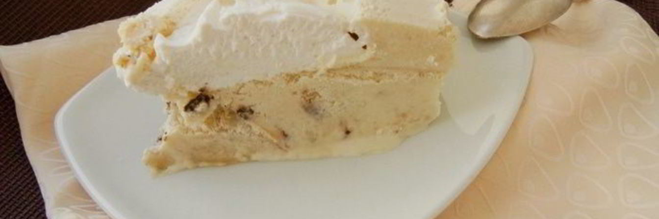 Кофейный торт-мороженое